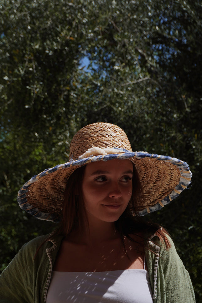 Chapeau "Bleu Azur"