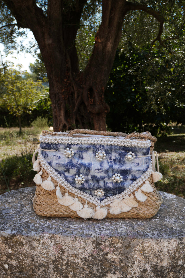 Panier "Bleu Azur"