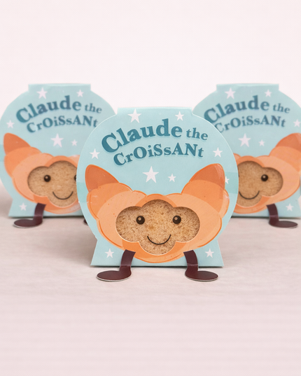 Éponge de savon  Claude the croissant - Croissant pistache