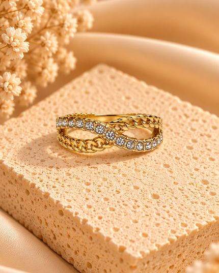 Bague Glam - Dorée