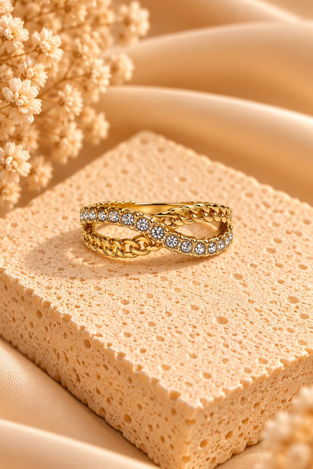 Bague Glam - Dorée