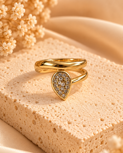 Bague Élégance - Dorée