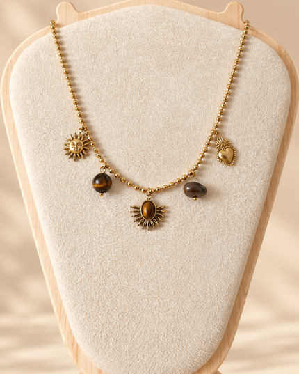 Collier Lueur Bohème - Doré