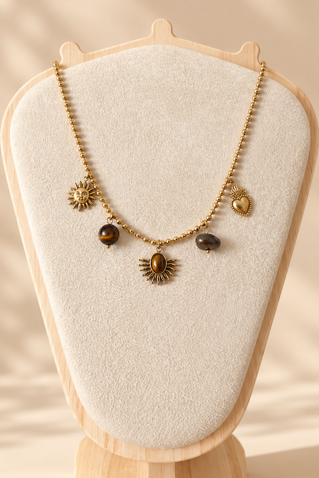 Collier Lueur Bohème - Doré