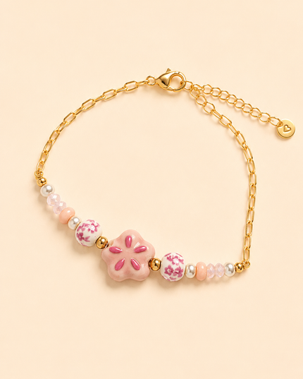 Bracelet Rose méditerranéenne