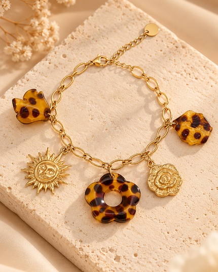 Bracelet Félin - Doré