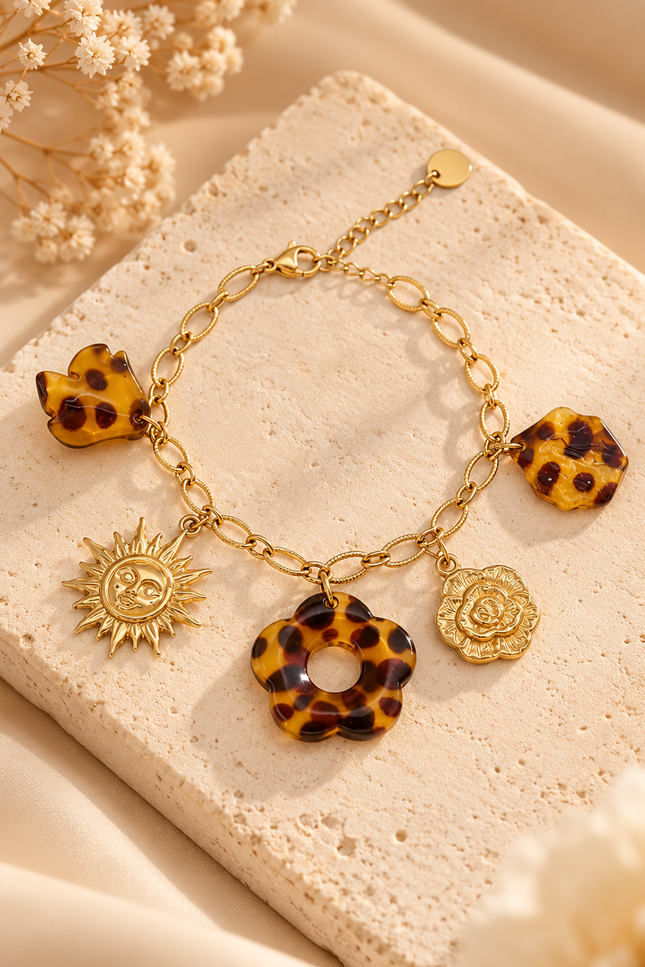 Bracelet Félin - Doré