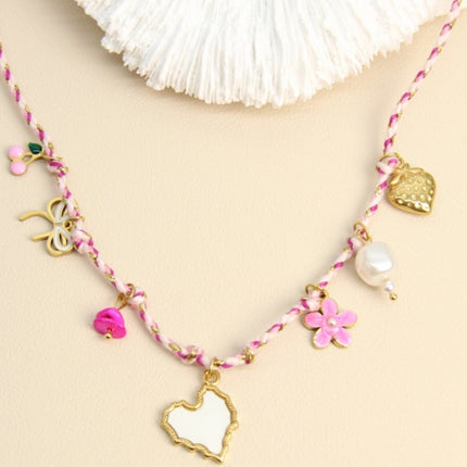 Collier charms Romantique