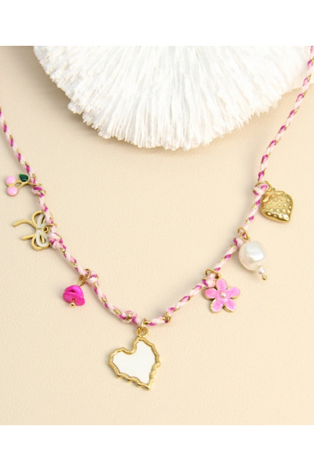 Collier charms Romantique
