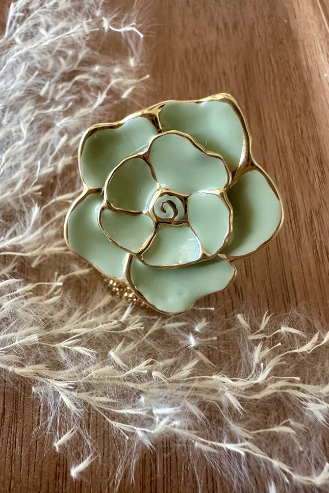 Bague Fleur - Dorée