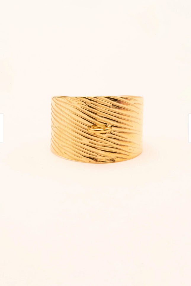 Bague pour charms  - Dorée