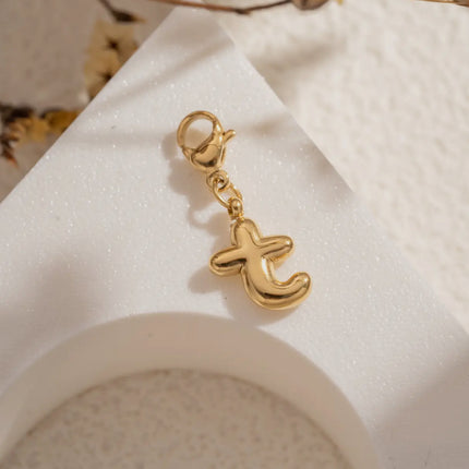 Charm Lettre  - Doré