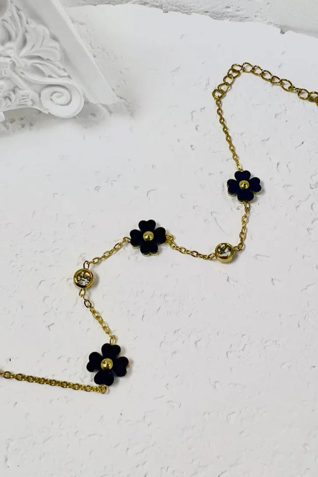 Bracelet Mya - Doré Noir