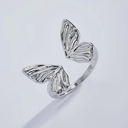 Bague Éclat d’ailes  - Argentée
