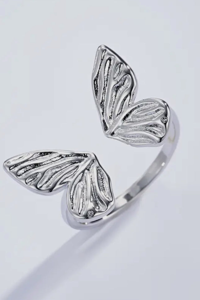 Bague Éclat d’ailes  - Argentée