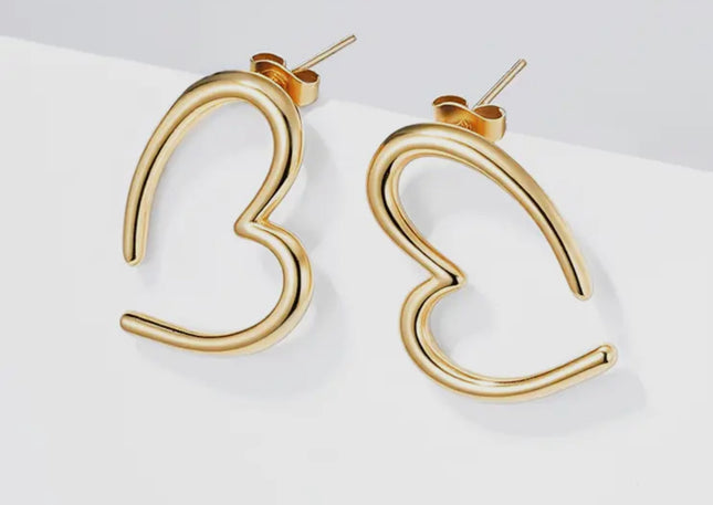Boucles d'oreilles Elio - Dorée