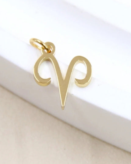 Charm Signe Astrologique - Doré