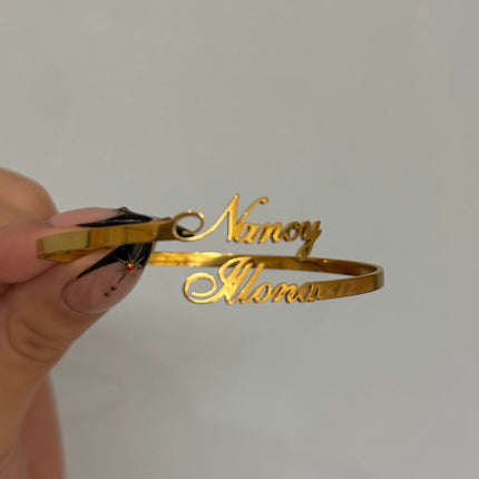 Bracelet Jonc Name - Personnalisé