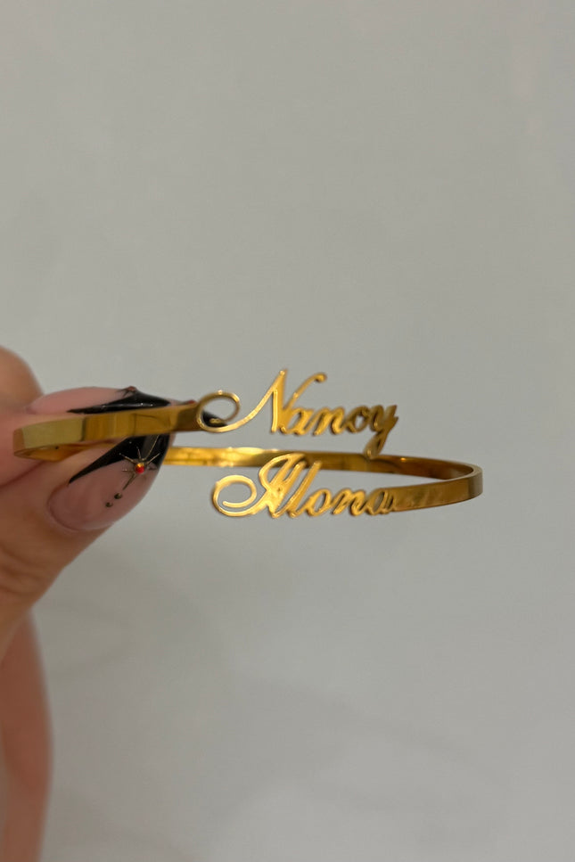 Bracelet Jonc Name - Personnalisé