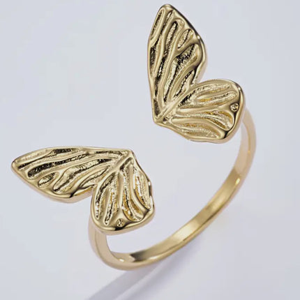 Bague Éclat d’ailes  - Dorée