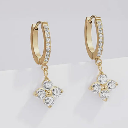 Boucles d'oreilles Lyam - Dorée