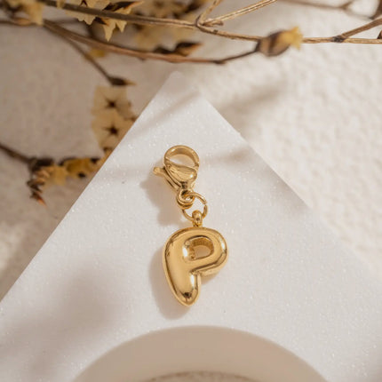 Charm Lettre  - Doré