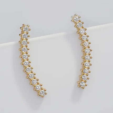 Boucles d'oreilles Nébuleuse - Dorée