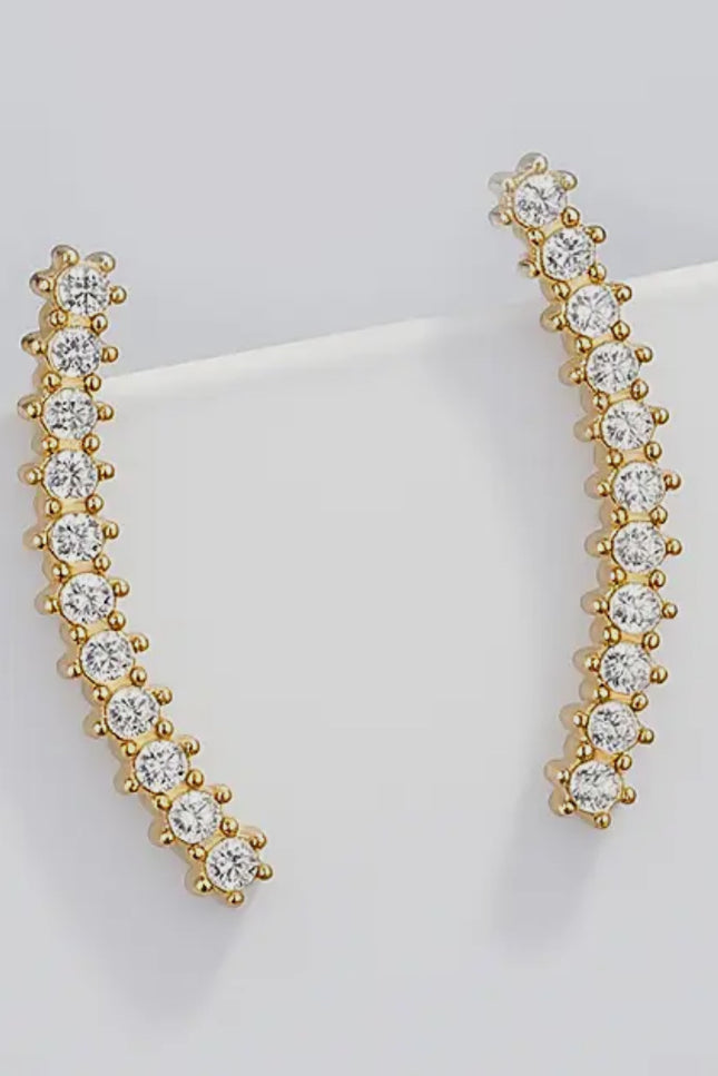 Boucles d'oreilles Nébuleuse - Dorée