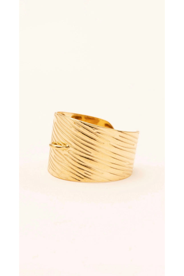 Bague pour charms  - Dorée