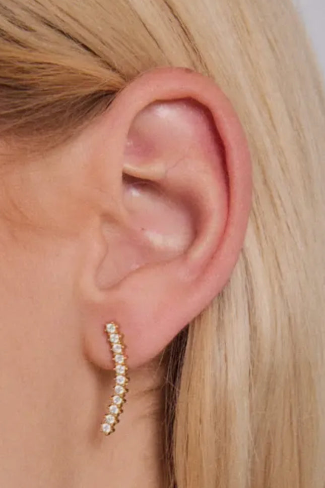 Boucles d'oreilles Nébuleuse - Dorée