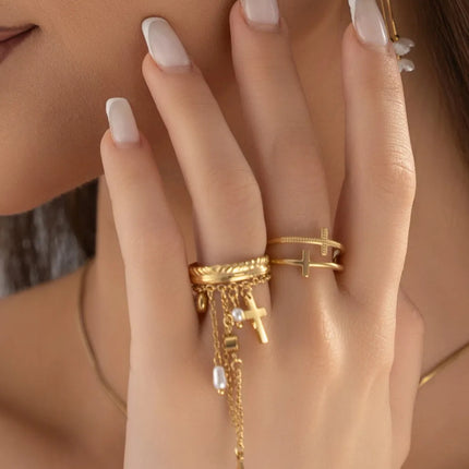 Bague Ondessa - Dorée