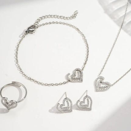 Boucles d’oreilles Serena - Argentée