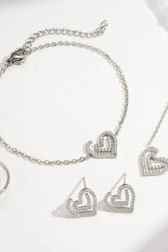 Boucles d’oreilles Serena - Argentée