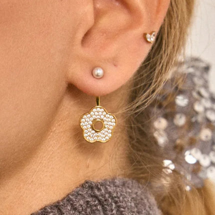 Boucles d'oreilles Mirella - Dorée