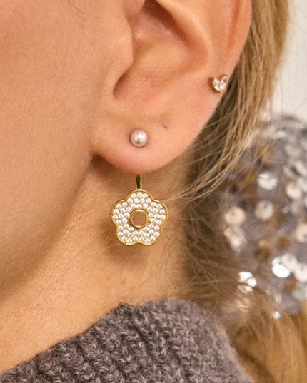 Boucles d'oreilles Mirella - Dorée