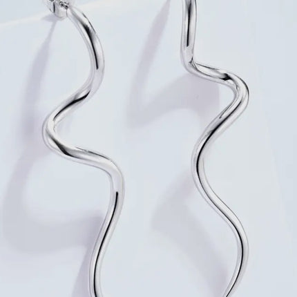 Boucles d'oreilles Indigo - Argentée