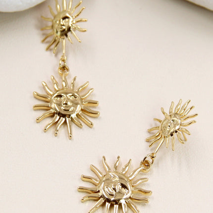 Boucles d'oreilles Éclat - Dorée