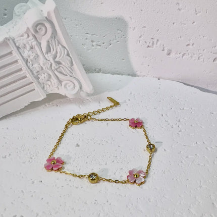 Bracelet Mya - Doré Rose