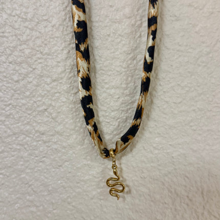 Collier Léopard - 2 en 1