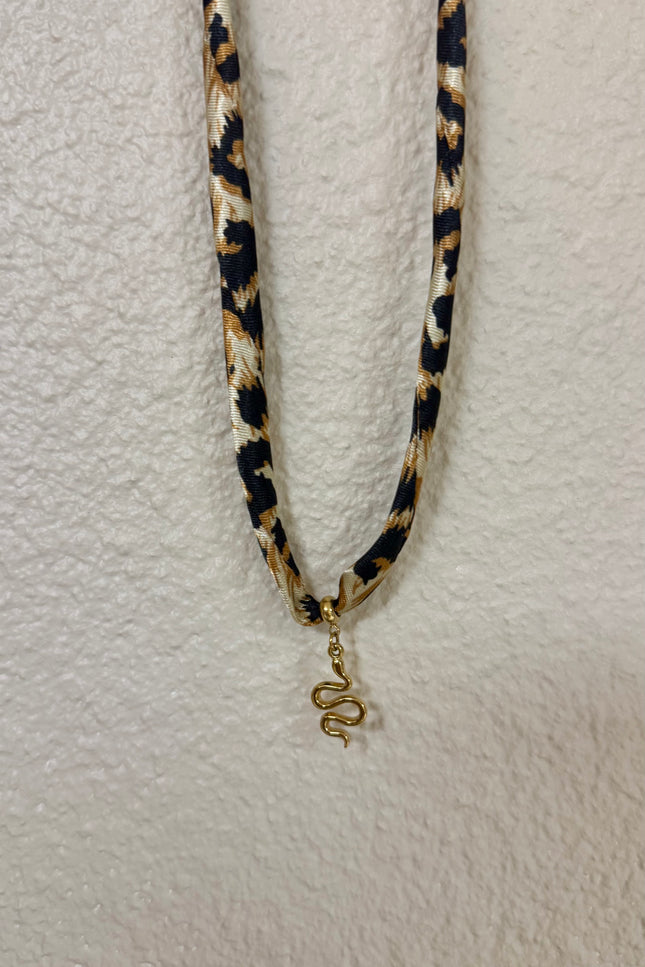 Collier Léopard - 2 en 1