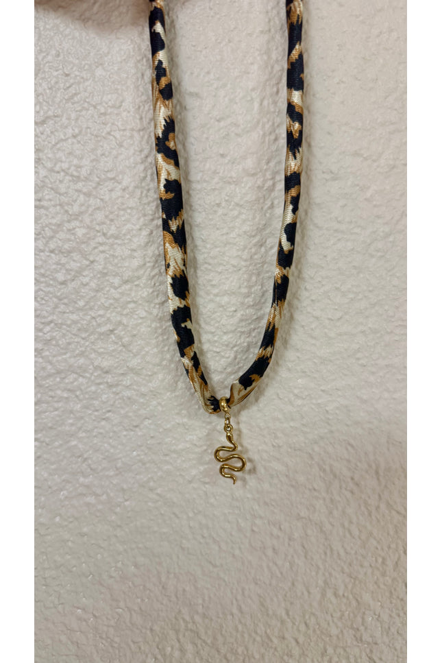 Collier Léopard - 2 en 1
