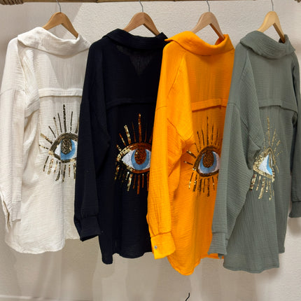 Chemise Oeil - Kaki
