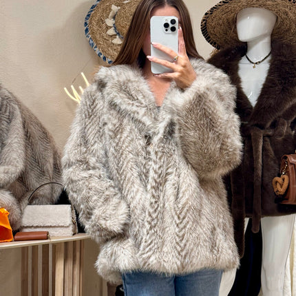 Manteau Ambre Bohème - Beige