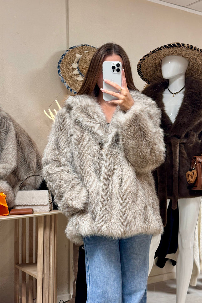 Manteau Ambre Bohème - Beige