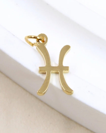 Charm Signe Astrologique - Doré