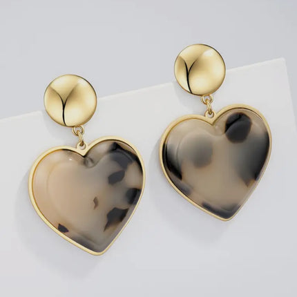 Boucles d'oreilles Cœur Nomade - Dorée