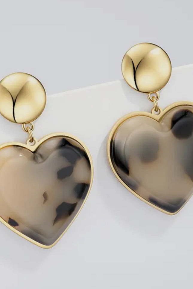 Boucles d'oreilles Cœur Nomade - Dorée