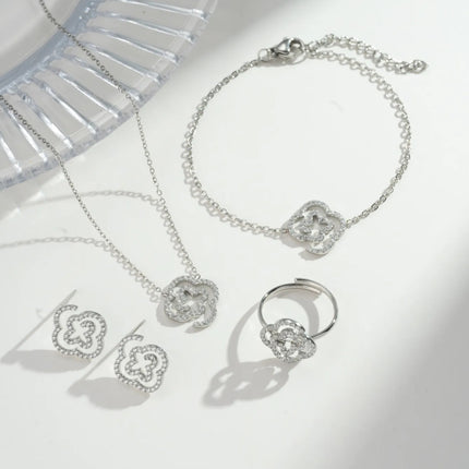 Boucles d’oreilles Tala - Argentée