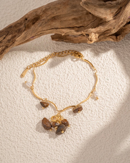 Bracelet Natura - Chocolat