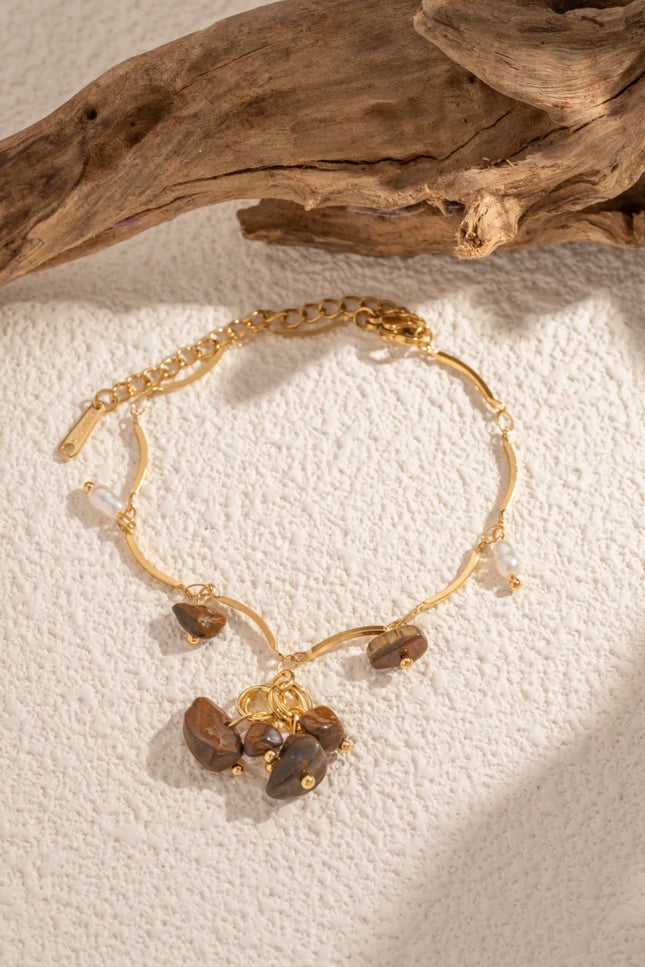 Bracelet Natura - Chocolat